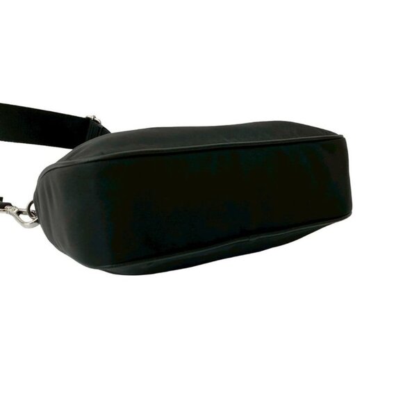 Prada Re-edition Triangle Logo Nylon Saffiano Leather Bag - Picture 7 of 9